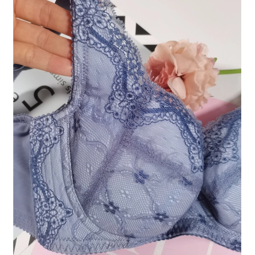 花語系列，蕾絲高機能內衣 軟包覆杯 B-E CUP     專業養脂術系列