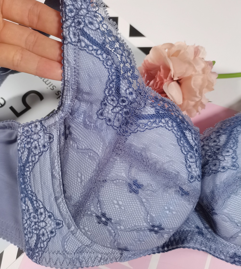 花語系列，蕾絲高機能內衣 軟包覆杯 B-E CUP     專業養脂術系列