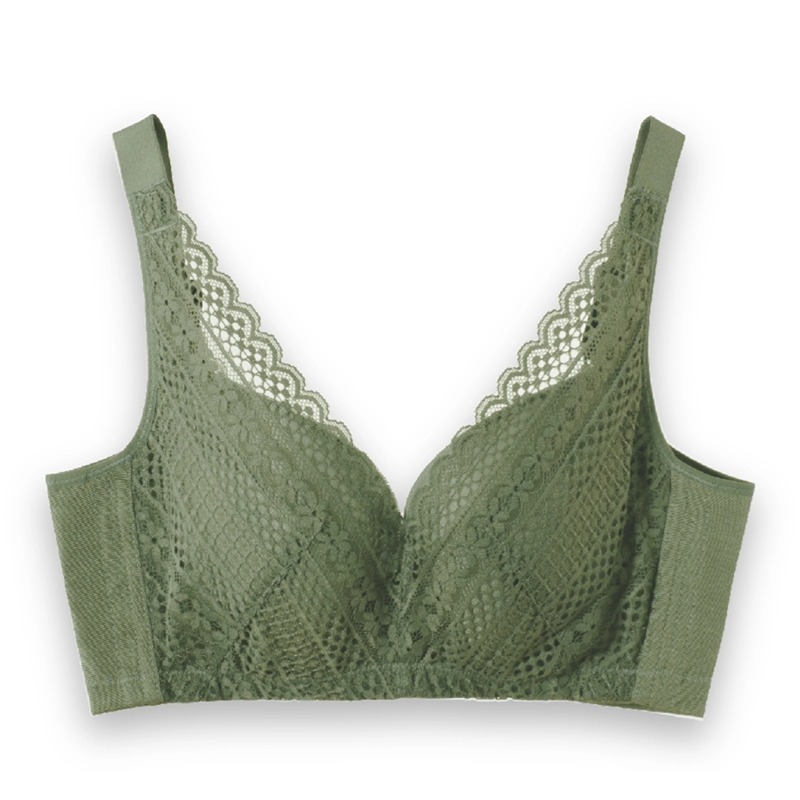 不壓胸骨側提托調整型內衣-為大胸女士開發 - 鋼圈