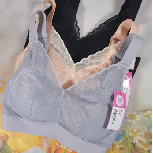 Soft gauze, unconfined, elastic cotton underwear without steel rings