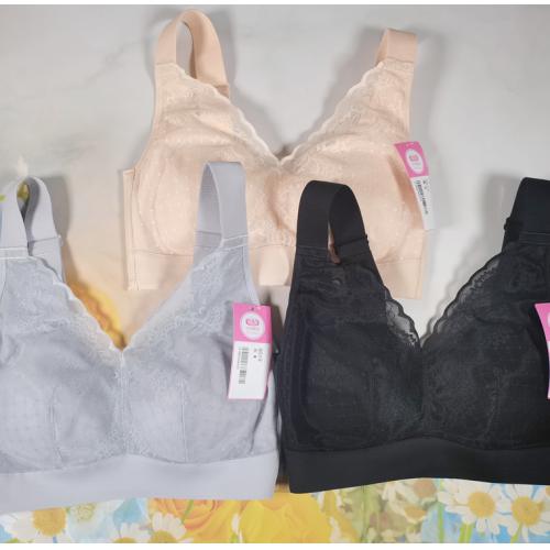 Soft gauze, unconfined, elastic cotton underwear without steel rings
