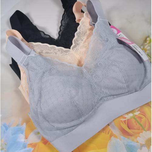 Soft gauze, unconfined, elastic cotton underwear without steel rings