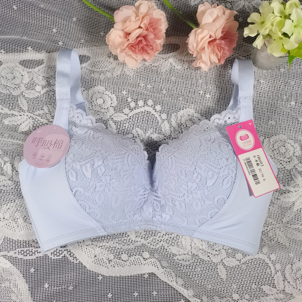 立體軟棉透氣波浪杯無鋼圈調整型內衣