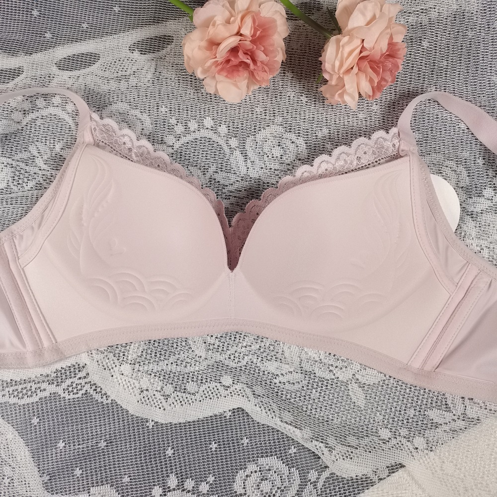 立體軟棉透氣波浪杯無鋼圈調整型內衣