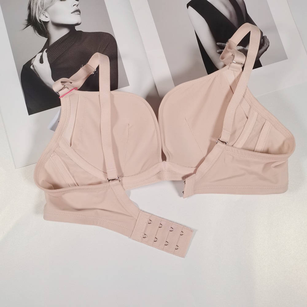 低雞心W型軟鋼圈無壓無痕感調整型內衣