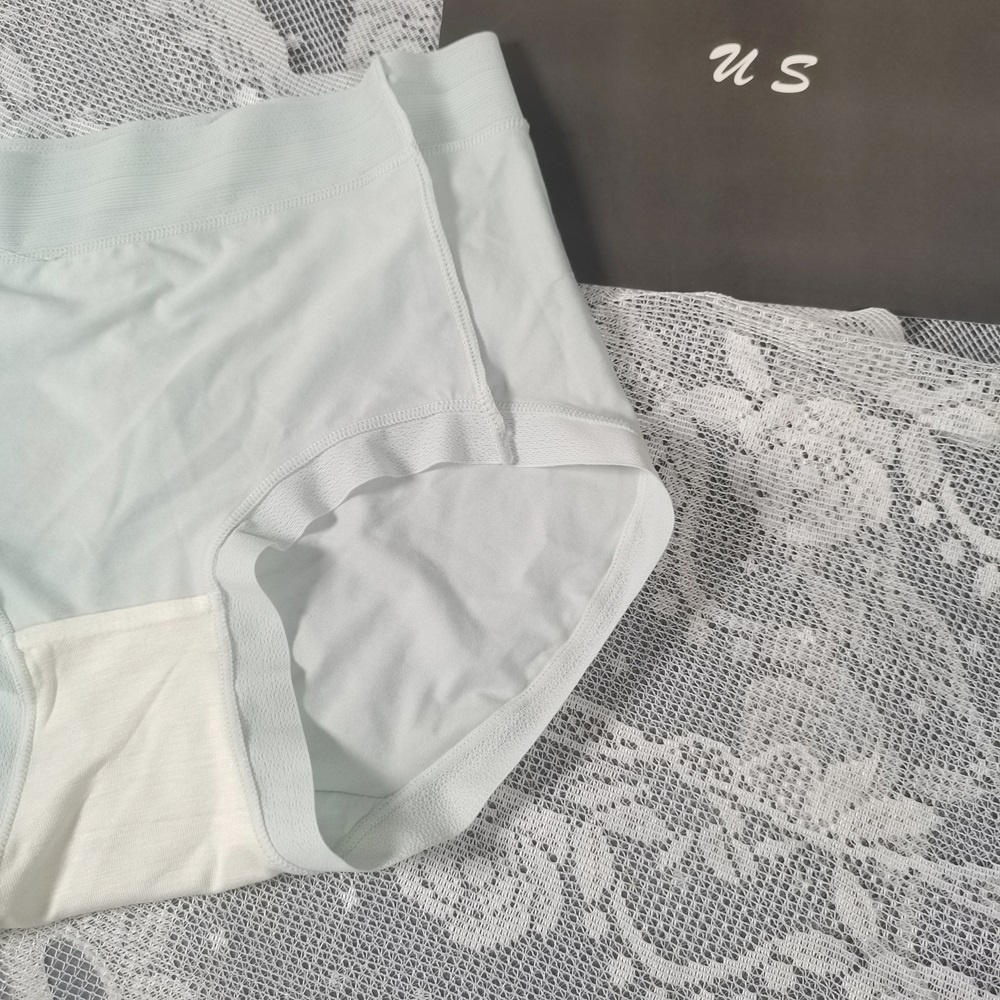 低腰100支棉質蠶絲內褲 7A抗菌