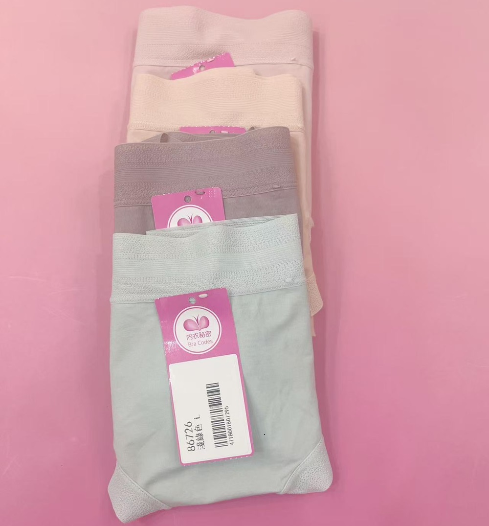 高腰100支棉質蠶絲內褲7A抗菌