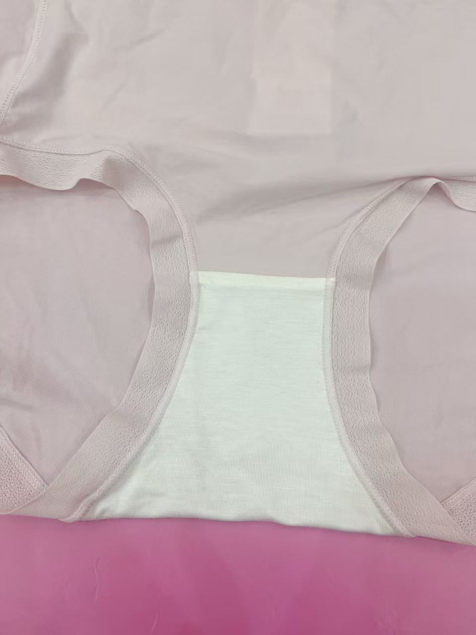 高腰100支棉質蠶絲內褲7A抗菌