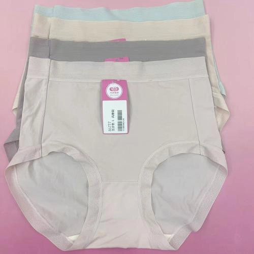 高腰100支棉質蠶絲內褲7A抗菌