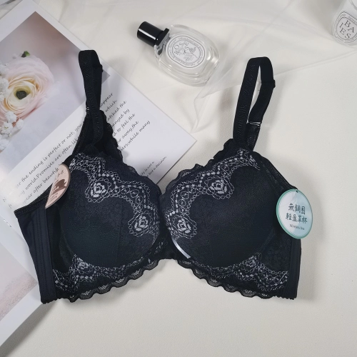 【無鋼圈輕鬆穿】涼感咖啡紗低脊心深V內衣