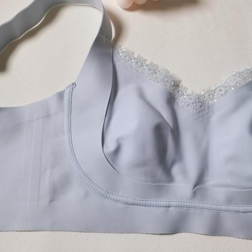 Crystal cup soft support full package, large chest, slim and ultra-thin cup, comfortable underwear