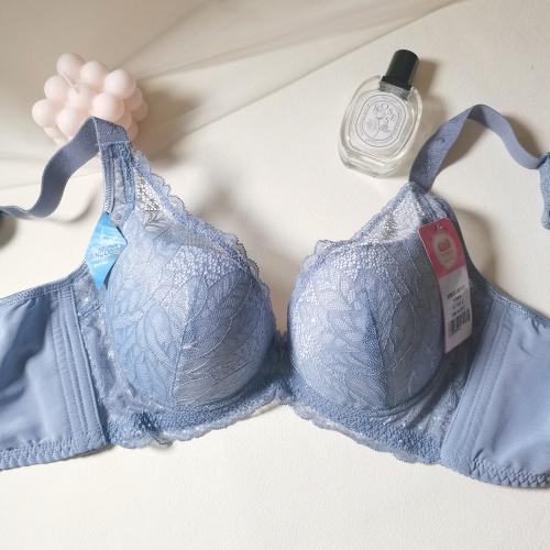 涼感大U美背透氣洞杯養脂內衣-軟鋼圈