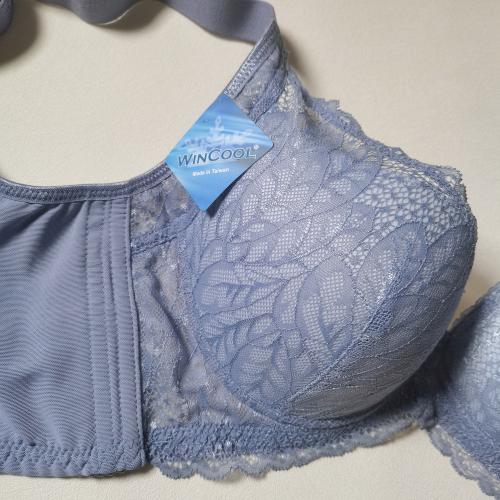 Cooling-effect large U-shaped beautiful back breathable cup-shaped fat-reducing underwear - soft steel band