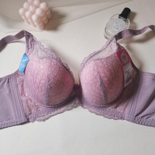Cooling-effect large U-shaped beautiful back breathable cup-shaped fat-reducing underwear - soft steel band