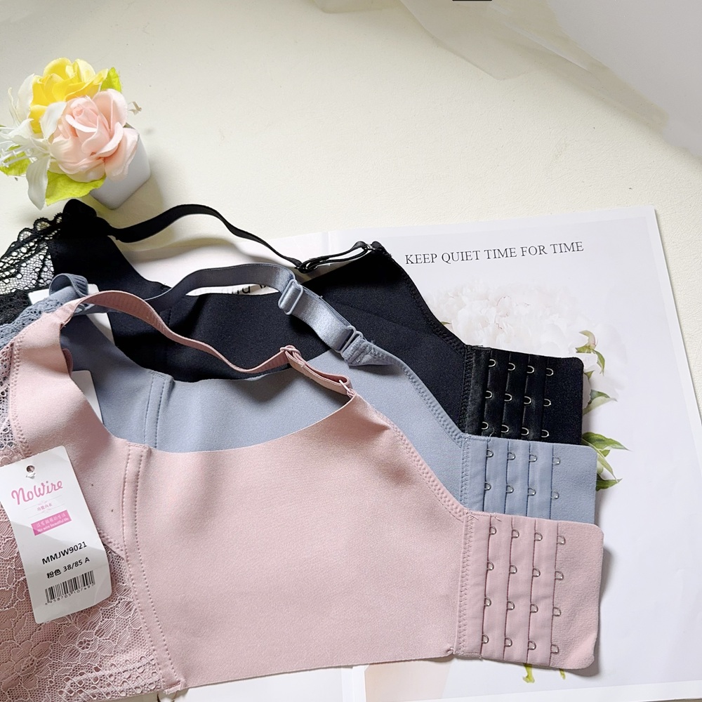 親膚無痕記憶軟鋼圈舒適嬰兒棉調整型聚攏內衣